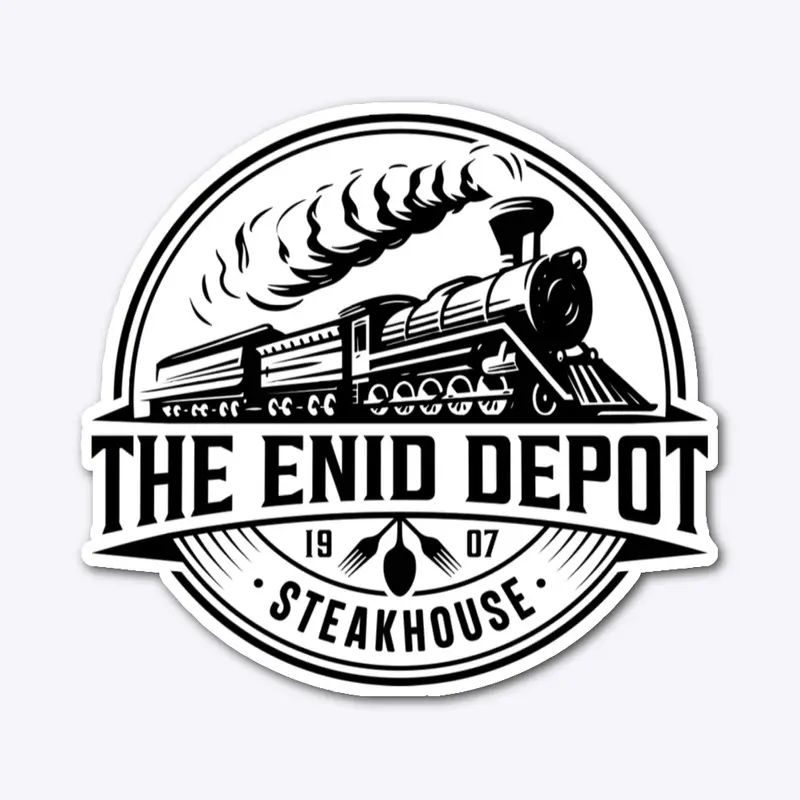 The Enid Depot Train logo